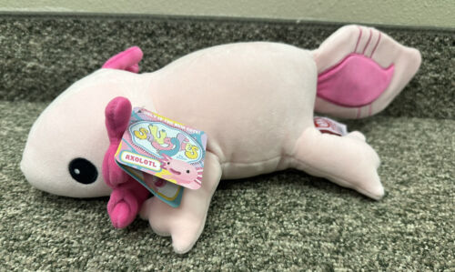 NWT 10.5" Axolotl Fiesta Toys Snugglies Plush Stuffed Animal Toy Vernon