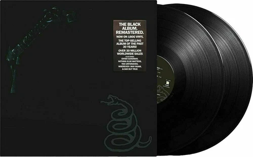 METALLICA s/t Metallica Black Album 2 x LP SEALED NEW Vinyl Record ENTER SANDMAN