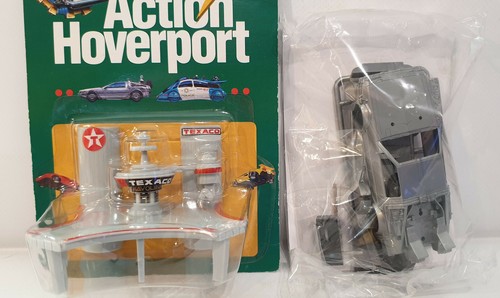 VOLVER AL FUTURO: KIT MODELO DE MÁQUINA DEL TIEMPO DELOREAN Y MODELO TEXACO HOVERPORT - Imagen 4 de 12