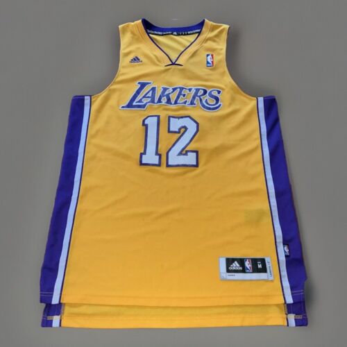 2012 Adidas NBA Los Angeles Lakers Dwight Howard #12 Jersey Size Med Length +2