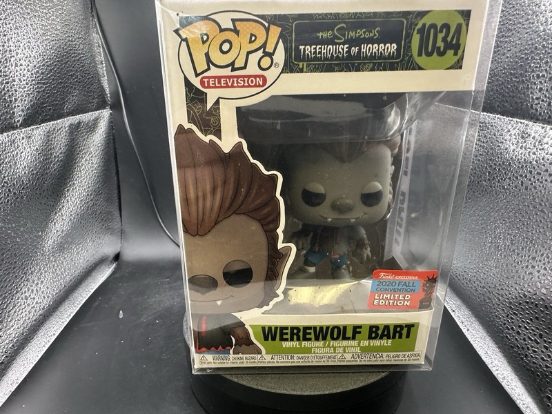 Funko Pop! Vinyl: The Simpsons - Werewolf Bart - GameStop New York Comic Con...