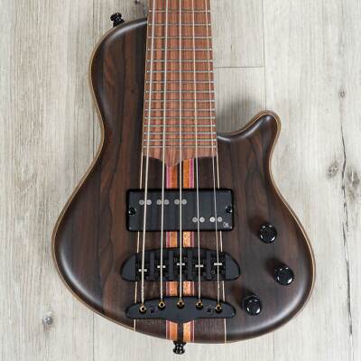 Mayones Cali 5 Short-Scale 5-String Bass, Ziricote Top