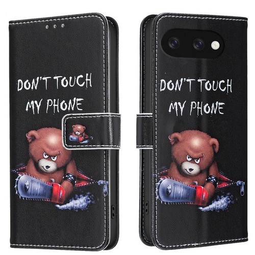 Elephant Bear Butterfly Flower Wallet Cover Case For Google Pixel 9 Pro XL 9A - 第 18/18 張圖片
