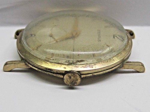 Orologio da polso vintage Gents Benrus 17 Jewels 10 KT oro giallo pieno... - Foto 2 di 3