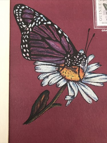 World Of Stamps Series Butterflies of the Republic of Guinea Postal Society. - Picture 6 of 10