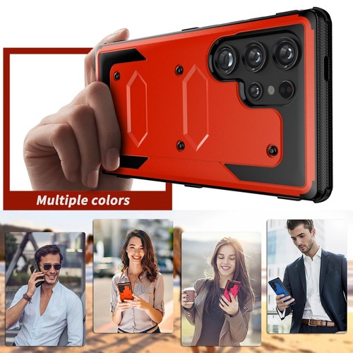 For Samsung Galaxy S24 +/Ultra/FE Hybrid Case Cover / Privacy Screen Protector - Picture 28 of 89