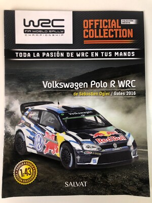 ミニカー ixo WRC 2016 VW POLO R WRC S.Ogier 1/43 VOLKSWAGEN POLO R 2016 OGIER WRC RALLY CAR (SCALE 1/43) NEW