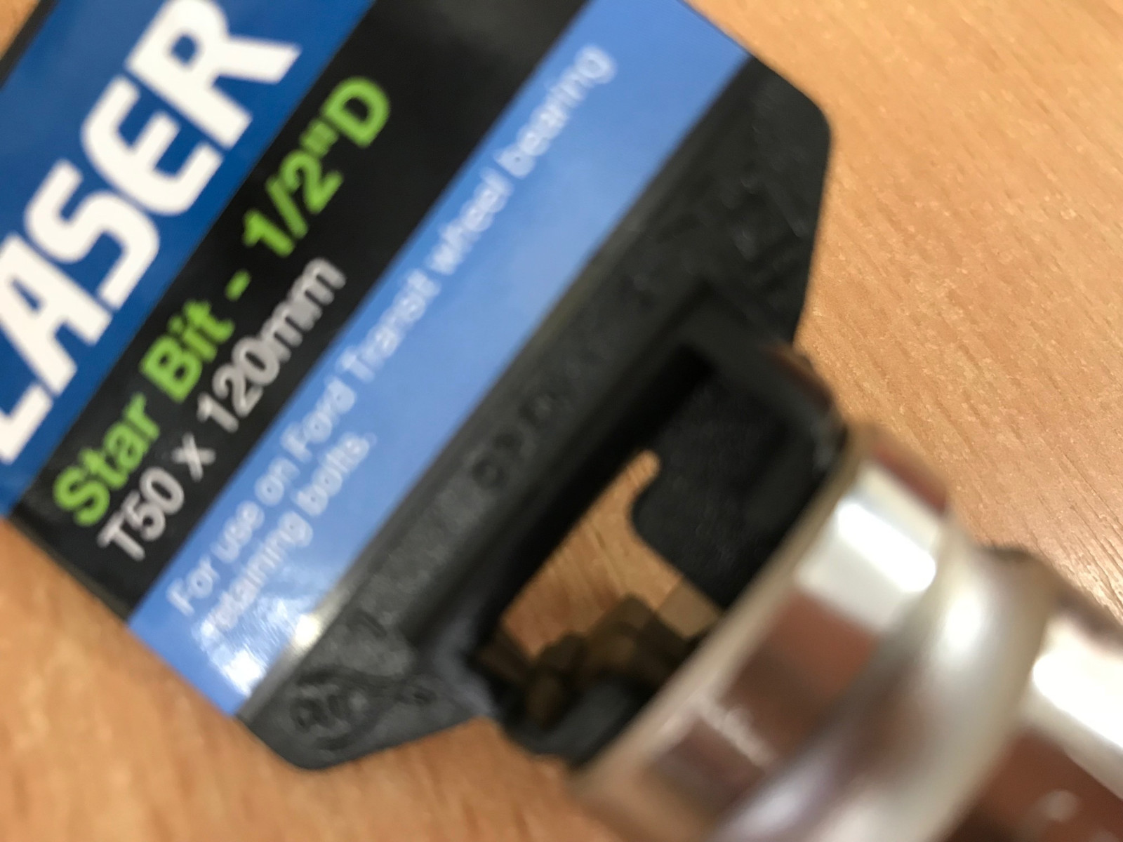 Torx Star Bit Socket T50 1/2 120mm FITS Ford Transit Wheel Bearing