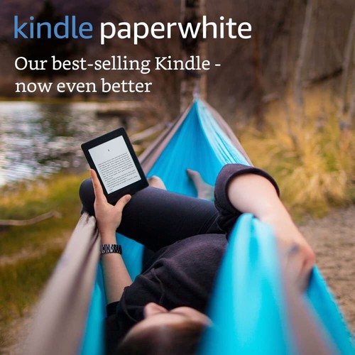 KINDLE PAPERWHITE EREADER 7TH GEN 6" DISPLAY BUILT-IN LIGHT WIFI WITH ADS BLACK - Picture 2 of 10