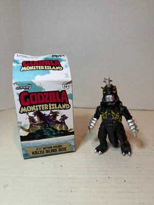 Super 7 Godzilla Monster Island Kaiju Blind Box 3-3/4'' Action Figure for Kids