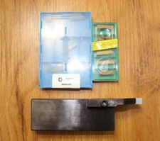 411292-344VGS GREENLEAF Tool Holder plus 10 Ceramic Grooving Inserts