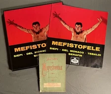 A. MEPHISTOPHELE BOX OF THE MONK TIBALDI SERAFIN 3 X LP UK +INSERT & BOOK