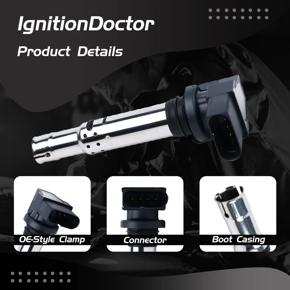 OEM 4X Ignition Coil For Audi A3 2004-2013 Volkswagen Polo Golf Seat 036905715F Foto 2 de 4