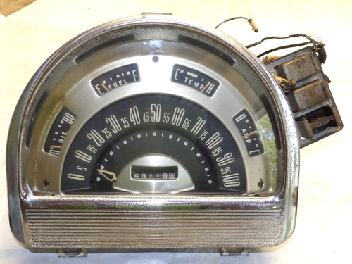 Ford Crestline 1953 Customline jauges de pare-soleil tableau de bord FAE-17255-C - Photo 1/10