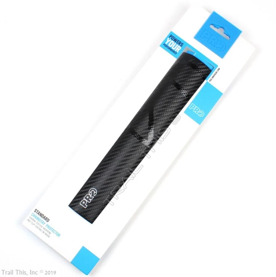 Protector de vaina de bicicleta Shimano PRO MTB 235 mm negro/textura de fibra de carbono Foto 2 de 3