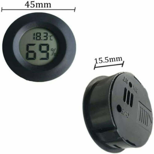 Digital LCD Thermometer Hygrometer Mini Humidity Temperature Indoor Room Meter - Picture 5 of 12