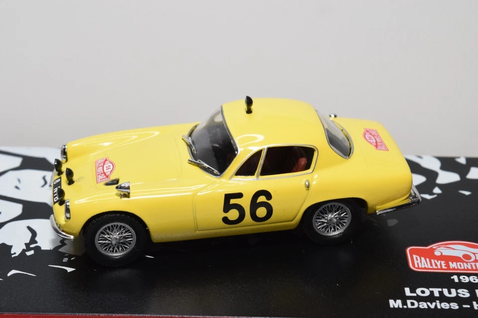 B21 1:43 ALTAYA IXO LOTUS ELITE RALLY MONTE CARLO 1962 DAVIES TAYLOR SIN USAR, EN CAJA Foto 3 de 4