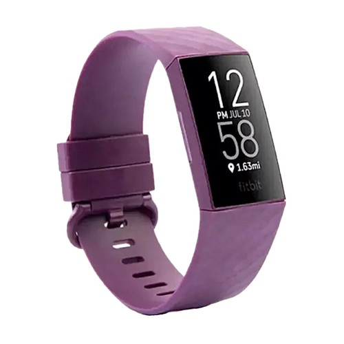 New Fitbit Charge 4 Activity Tracker FB417BKBK GPS Heart Rate Black & Purple S&L - Picture 9 of 11