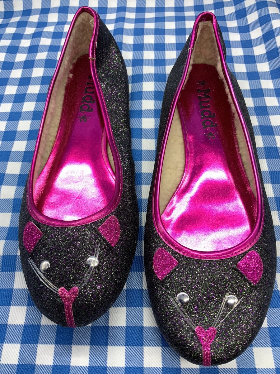 Mudd Glitter Kitty Ballet Flats Size 9.5 NEW!! | eBay