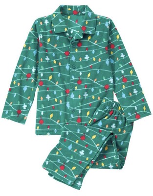 Elf Suit Boy Pajamas Pjs Boys size 2t 3t Holiday #Famjams Fleece NWT Christmas