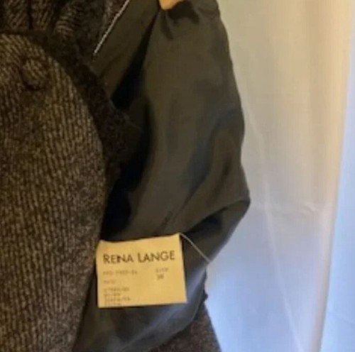 RENA LANGE Gorgeous! Jacket Front Buttons, Long Sleeves, Pockets, Appears Unworn - Picture 4 of 6