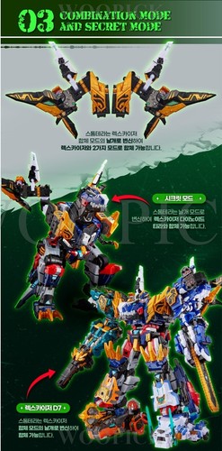 Miniforce Dinoid Warrior STORM TERA Green Headbot Transformer Robot Toy 2025 - Picture 6 of 8