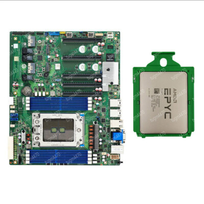 Scheda Madre TYAN S8030 GM2NE Per Server, Slot SP3, Supporto AMD Epyc 7002 (Rome), 8 DIMM DDR4, ATX, Aperto Mai Usato