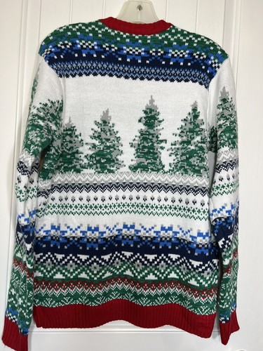 NEW Reindeer “Ugly” Christmas Sweater drink pocket Pouch Blizzard Bay SMALL - Picture 8 of 14