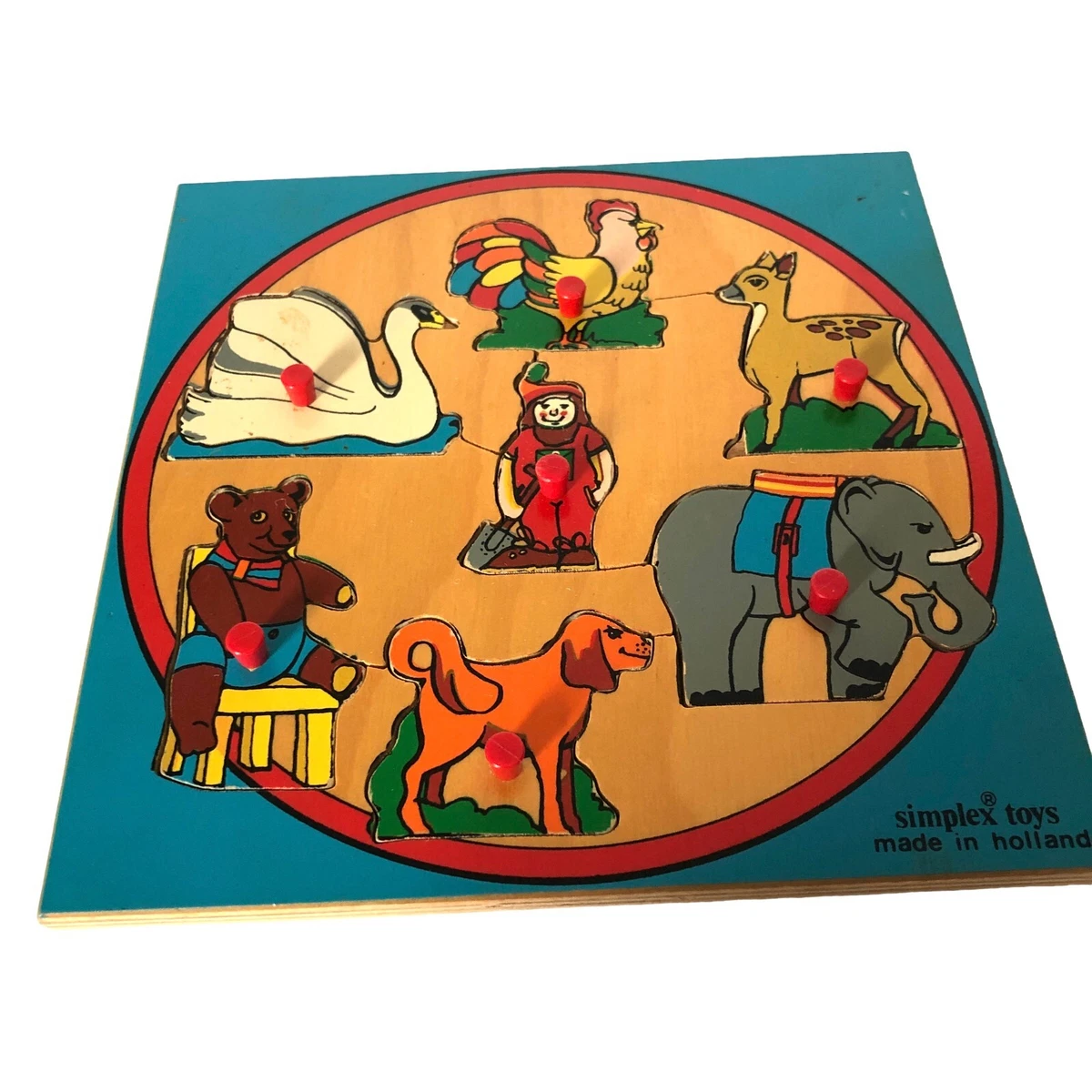 Simplex toys sale wooden puzzles