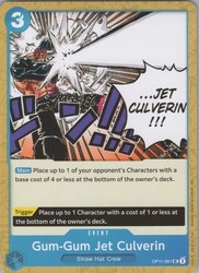 Gum-Gum Jet Culverin OP11-061 Uncommon - A Fist of Divine Speed - One Piece TCG