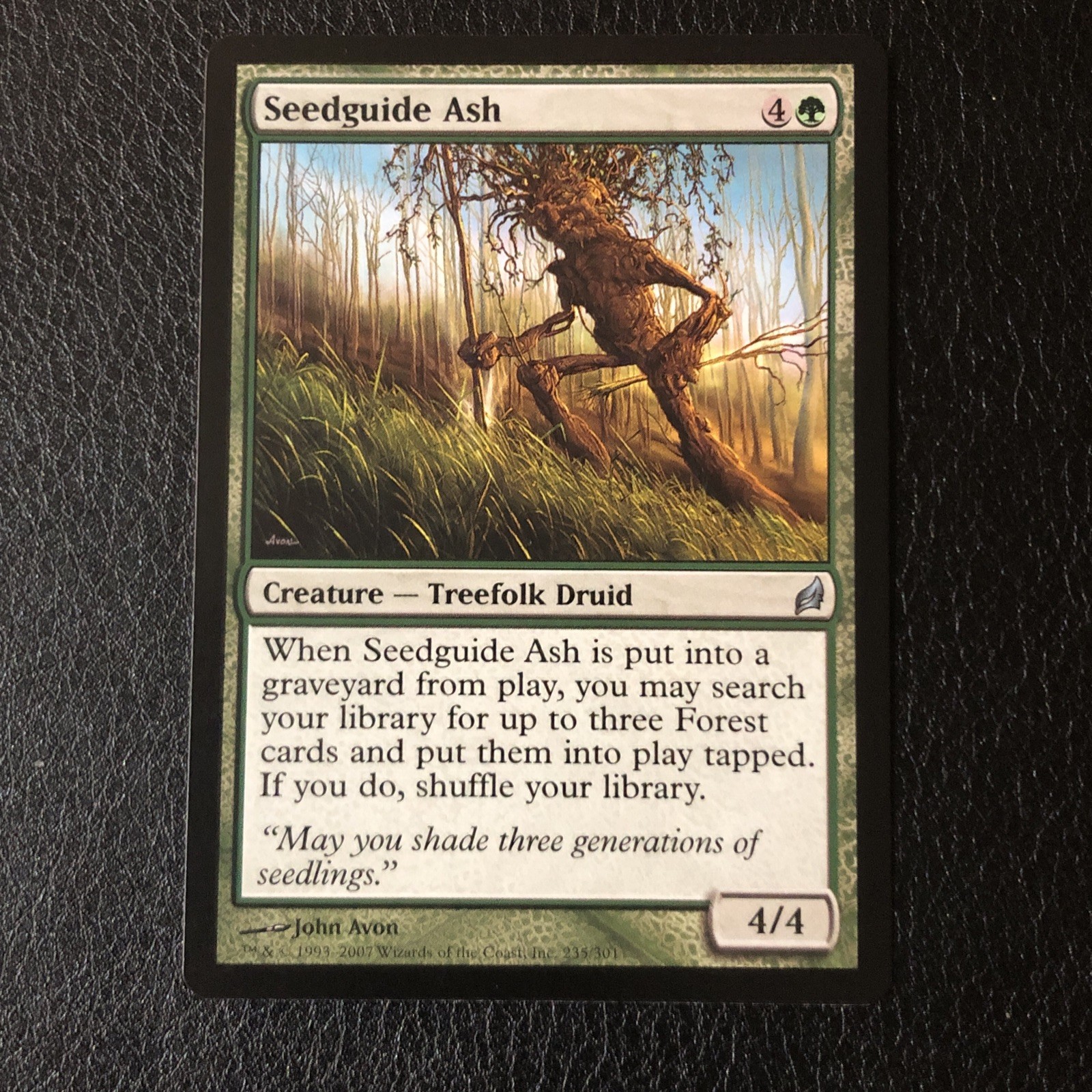 Seedguide Ash  x1 Lorwyn NM Condition See Pics