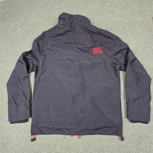 Superdry Jacket Mens XLARGE blue original windcheater long sleeve Size XL - Picture 4 of 7