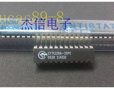 1PCS CY7C128A-35PC CY7C128A DIP-24 2K x 8 Static RAM   #iv