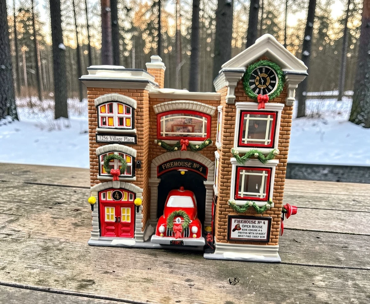 Dept 56 Firehouse In Department 56 Dickens Village Buildings for