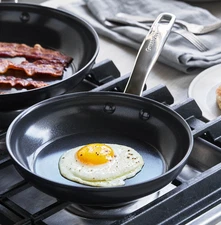 GreenPan Chatham Prime Midnight Hard Anodized 8 Frying Pan Skillet, Black 