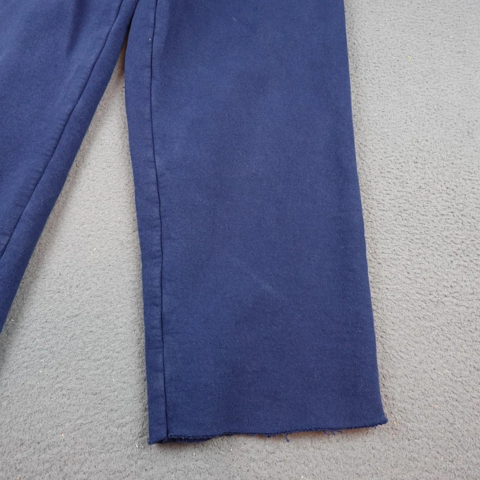 Calça de Moletom Masculina Vintage 2002 Equipe Olímpica dos EUA Grande Azul Marinho Raízes Lã - Imagem 2 de 4