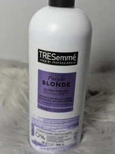 TRESemme PURPLE BLONDE Ultra Violet UV Conditioner Conditioners 28 FL oz. NEW