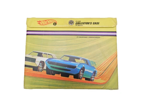 1968 Hot Wheels REDLINE Vintage 24 Car Adjustable Collector's Case