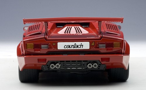 Finished product Autoart 1/18 Lamborghini Countach 25th Anniversary Red JP 15645 - Picture 6 of 12
