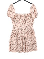 Reformation A-Line Midi Dress UK14 in Cream