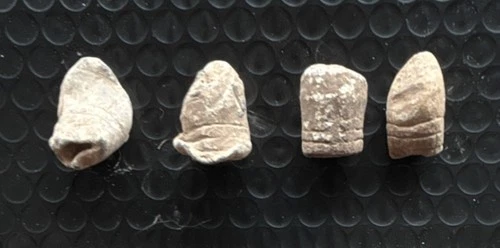 Original Civil War (1861-65) Bullets Lot of 4 Militaria Collectible