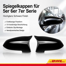 Linkslenker Paar R�ckspiegelgeh�use gl�nzend Schwarz F�r BMW F10 F18 F11 F12 F06