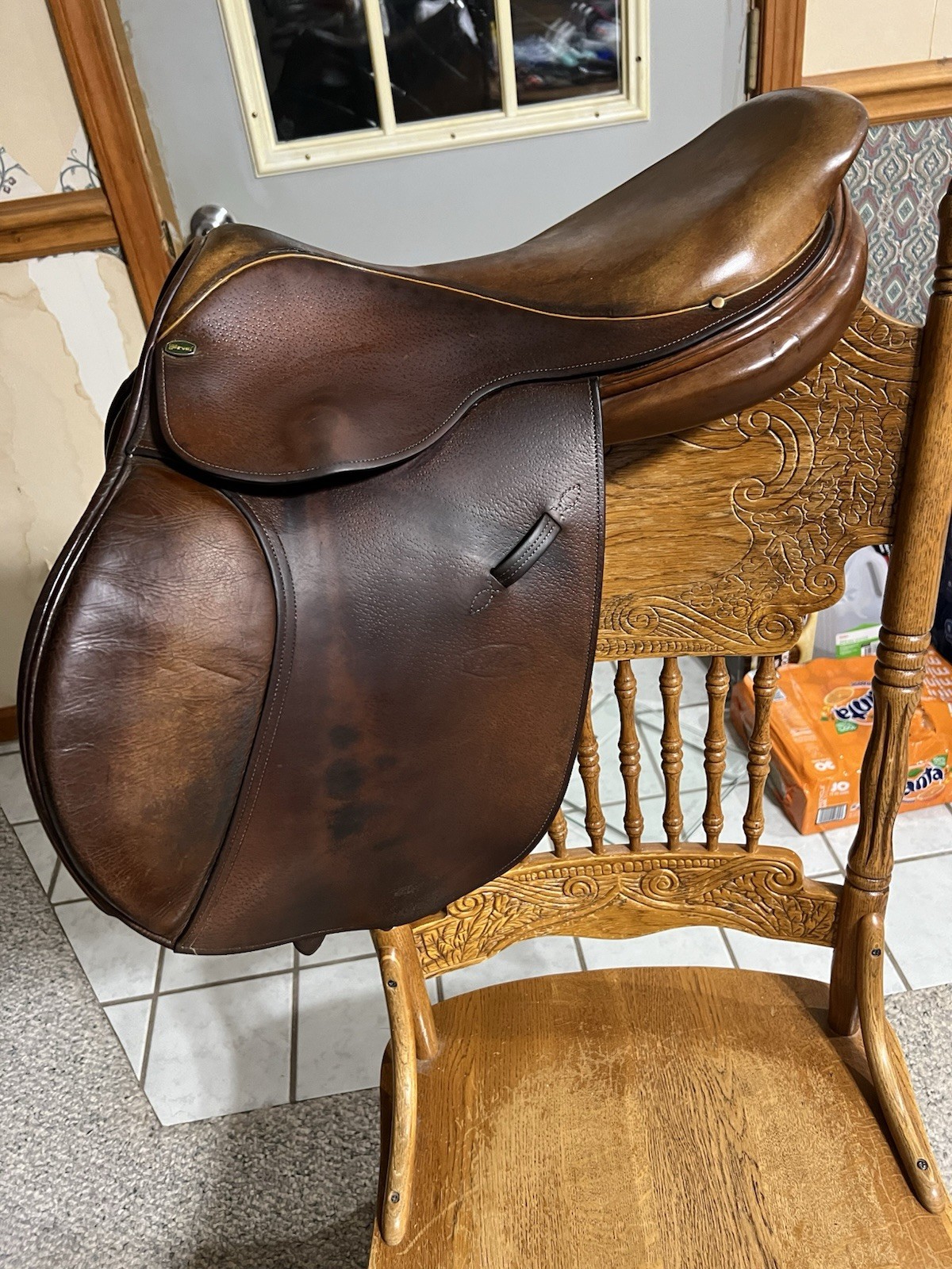 Beval LTD 2 English Jump Show Saddle, 17" Seat