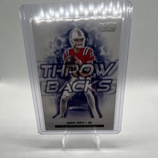 Panini Score 2025 Drake Maye #3 Throwbacks Insert New England Patriots NFL