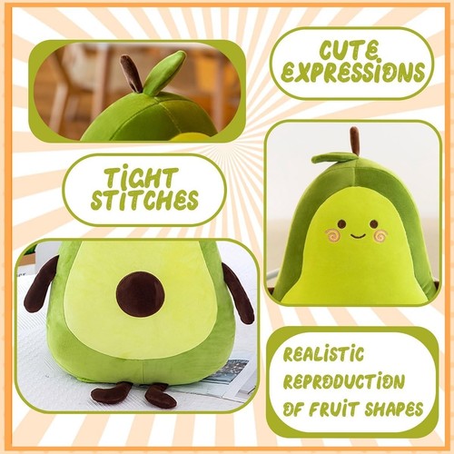 Adorable Fruit Plush Toys, Cute and Soft Stuffed Fruits for Kids, Perfect... - Picture 4 of 6