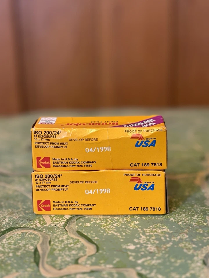 Vintage Kodak Gold 200 Expired 110 Film 24 Exp 2 Pack - Image 3 of 4