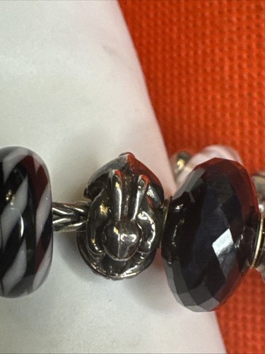 Trollbeads LAA Foxtail Sterling Silver Bracelet Beads - Picture 13 of 14