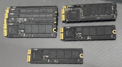 LOT OF 9 Samsung 512GB SSD MLC PCI Express 3.0 x4 SSUBX 655-1859H MIX MODEL