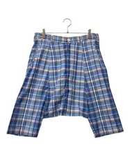 COMME des GARCONS HOMME PLUS                    Checked Sarouel Pants blue PE-P0