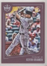 2019 Panini Diamond Kings Plum Framed Kevin Kramer #45 Rookie RC og0